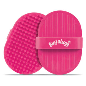 Bugalugs Bath Brush dierenborstel voor honden en katten - Roze