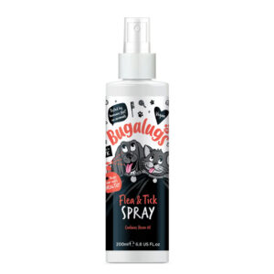 Bugalugs vlooien- en tekenspray met neemolie voor honden en katten.