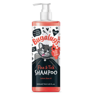 Bugalugs vlooien & teken kattenshampoo 500 ml