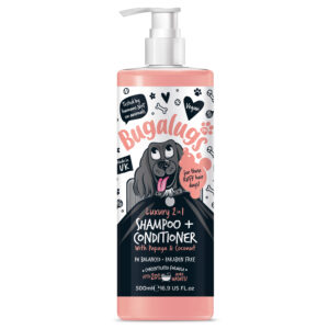 Bugalugs Papaya & Coconut 2-in-1 hondenshampoo en conditioner 500 ml