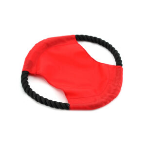Hondenfrisbee ø20 cm rood/zwart
