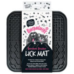 Bugalugs likmat voor honden en katten - Zwart