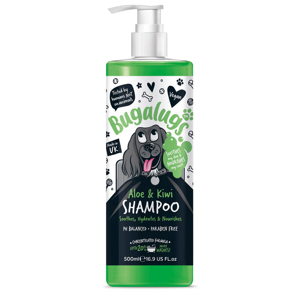 Bugalugs Aloë & Kiwi hondenshampoo 500 ml
