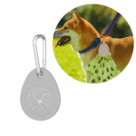 Lizzy & Lola - Honden poepzakjeshouder met sleutelhanger en karabijnhaak - Grijs