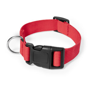 Hondenhalsband polyester rood