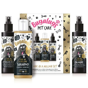 Bugalugs vachtverzorging hond One in a Million gift set 3-delig