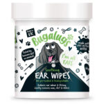 Bugalugs bevochtigde biologisch afbreekbare oor doekjes voor honden - 100 stuks
