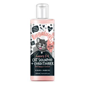Bugalugs Papaya & Coconut 2-in-1 kattenshampoo en conditioner 250 ml