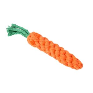 Hondenspeelgoed flostouw wortel 20 cm