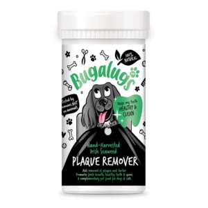 Bugalugs Plaque Remover Tandplakverwijderaar voor Honden & Katten – 70g Pot met Maatschepje