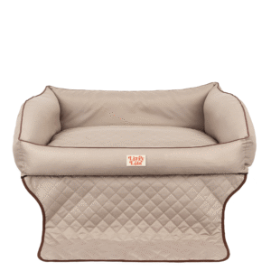 Lizzy & Lola Trunky – Luxe kofferbak hondenmand - 90 x 70 cm - Beige