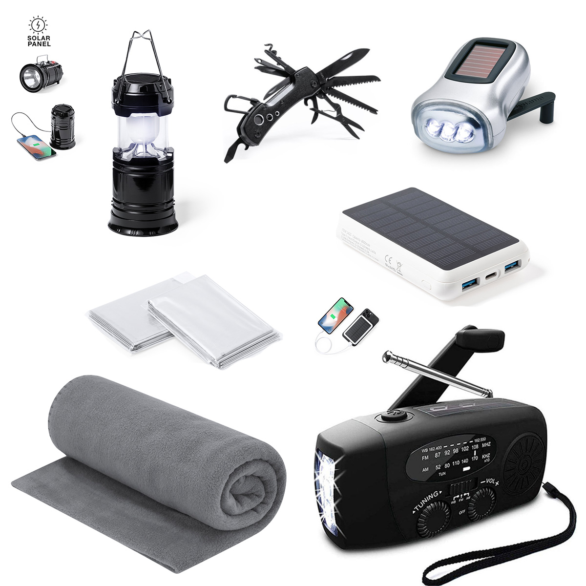 Noodpakket rugzak bij geen stroom - Gevuld met 7 artikelen - Afbeelding 9