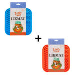 Lizzy & Lola likmat voor dieren - Anti schrok mat hond & kat - 2 stuks