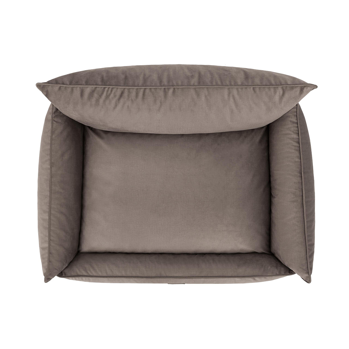 Lizzy & Lola - Hondenmand Puffy S - Taupe – 65 x 50 cm - Afbeelding 3