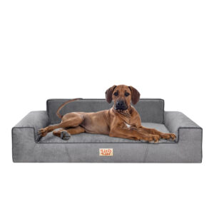 Lizzy & Lola – Hondenbed Nappy XL – Grey - 100 x 70 cm