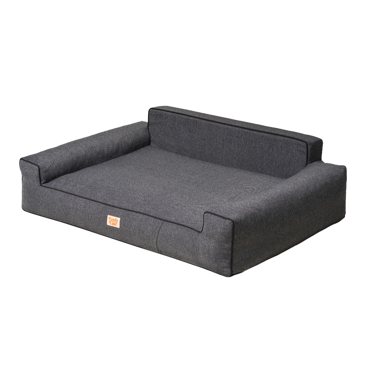 Lizzy & Lola – Hondenbed Snuggy XL – Black - 100 x 65 cm - Afbeelding 2