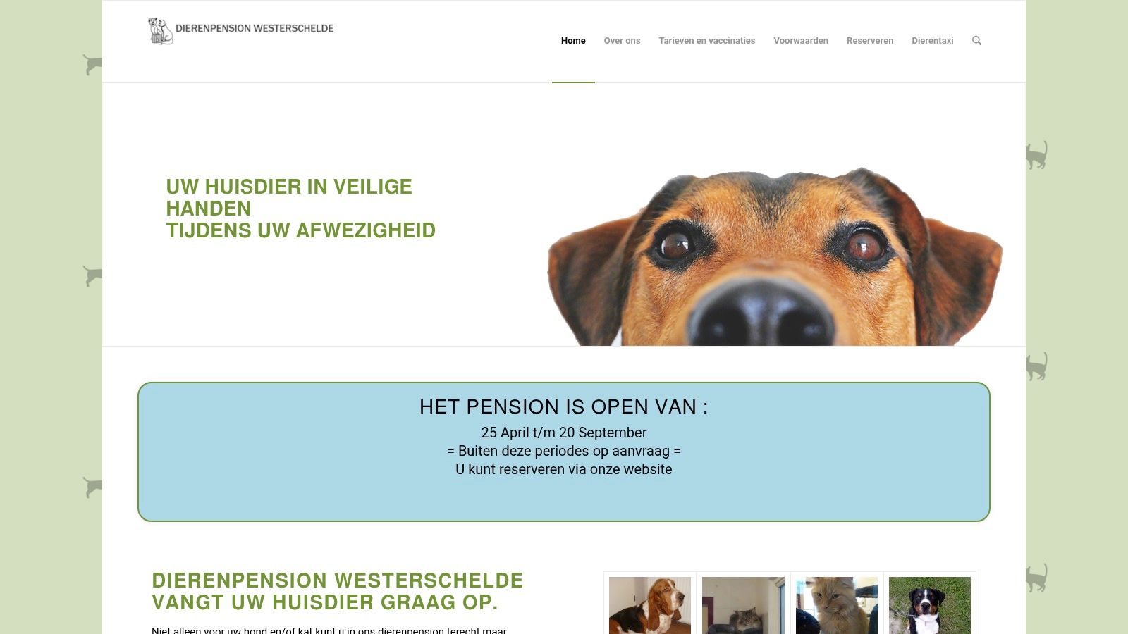 Dierenpension Westerschelde – Hoek
