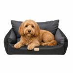 Lizzy & Lola - Hondenmand Snoozy XL - Graphite – 82 x 63 cm